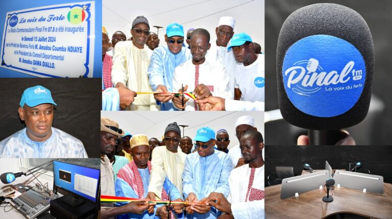 Inauguration de la radio communautaire Pinal FM — La voix du Ferlo